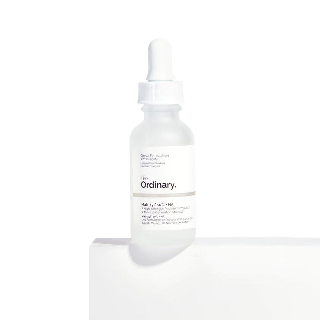 The Ordinary Matrixyl 10% + HA Water-Based Serum for signs of aging | 30ml, morning & evening use