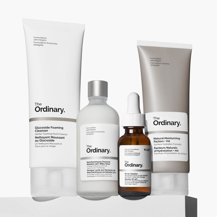 The Ordinary The Refine & Regenerate Collection Set for uneven skin tone