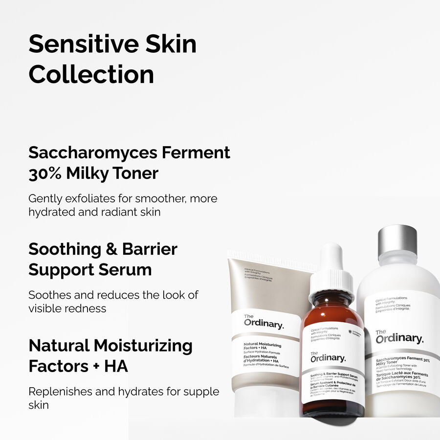 The Ordinary The Sensitive Skin Collection Set for uneven skin tone