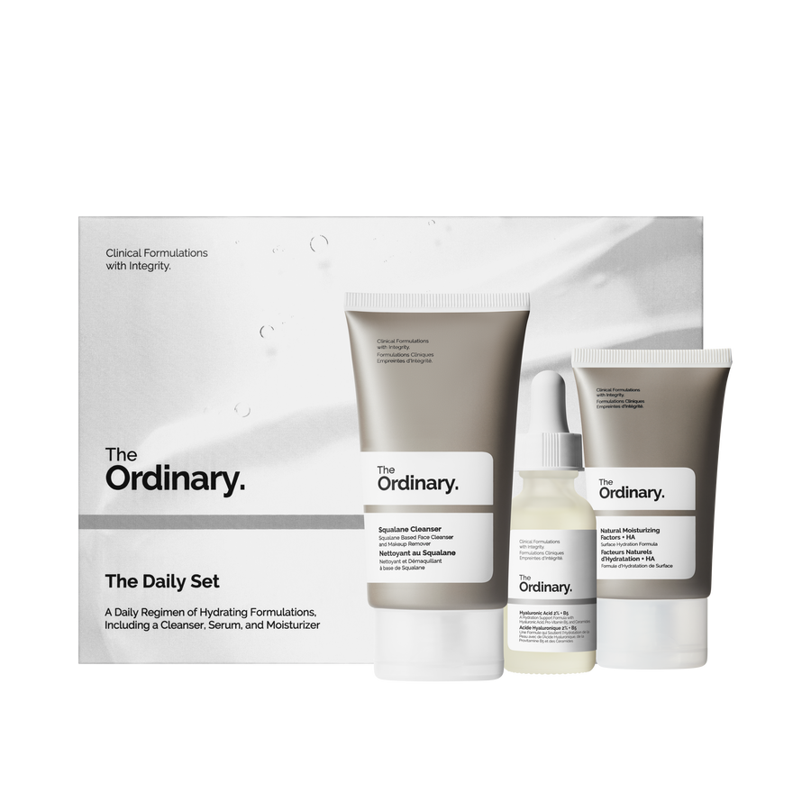 The Ordinary The Daily Set for dryness | morning & evening use