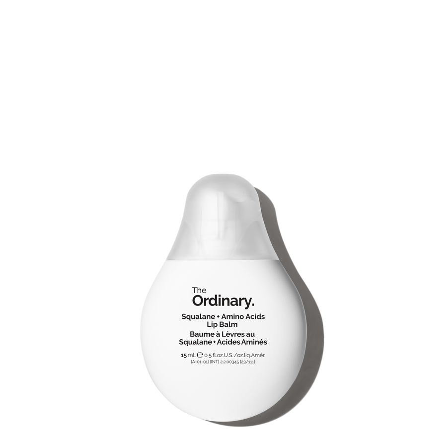 The Ordinary Squalane + Amino Acids Lip Balm for dryness | 15ml, morning & evening use