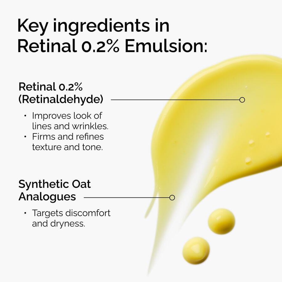The Ordinary Retinal 0.2% Emulsion for advanced signs of aging | 15ml, evening use