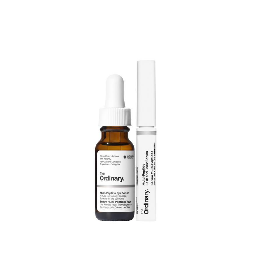 The Ordinary The Eye, Lash & Brow Collection Set for crow's feet