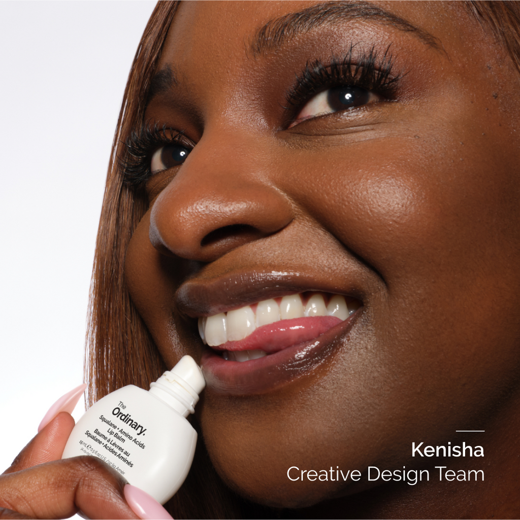 The Ordinary Squalane + Amino Acids Lip Balm for dryness | 15ml, morning & evening use