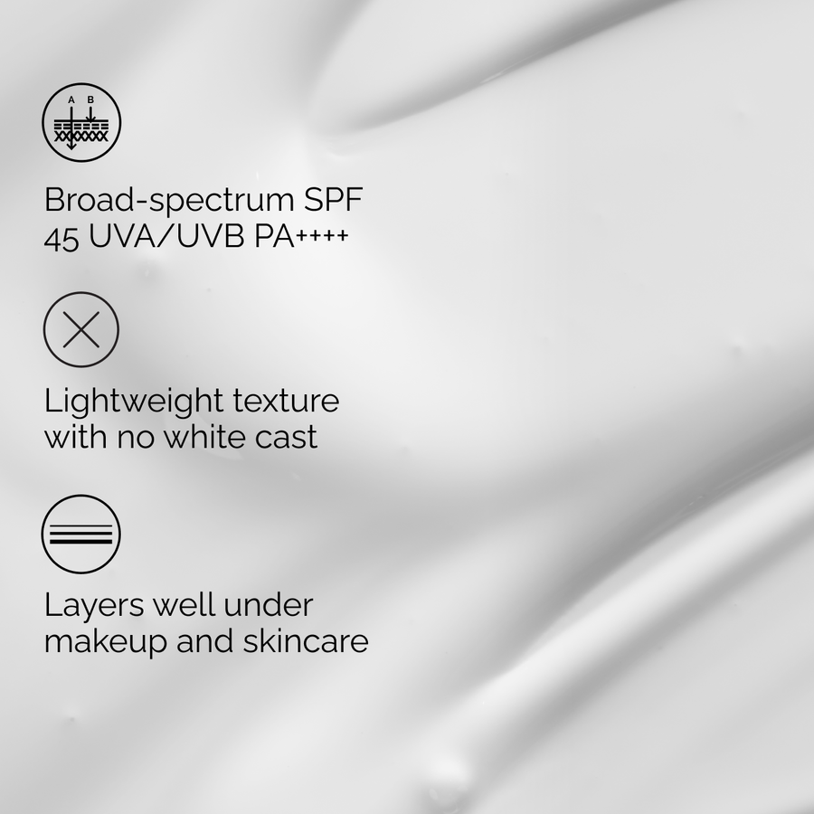The Ordinary UV Filters SPF 45 Serum for all skin types | 60ml, morning use