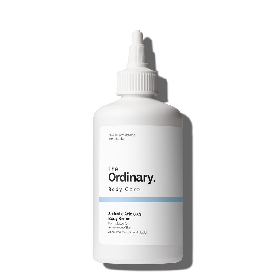 The Ordinary Salicylic Acid 0.5% Body Serum for signs of congestion | 240ml, morning & evening use