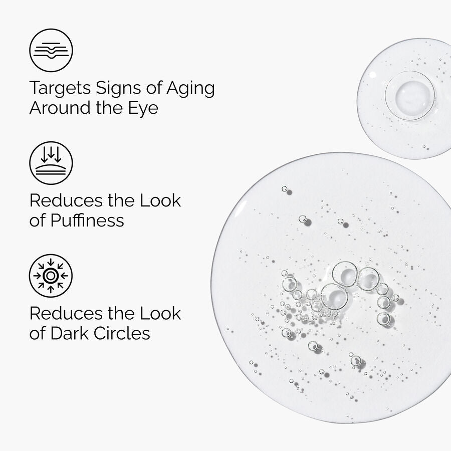 The Ordinary Multi-Peptide Eye Serum for puffiness | 15ml, morning & evening use