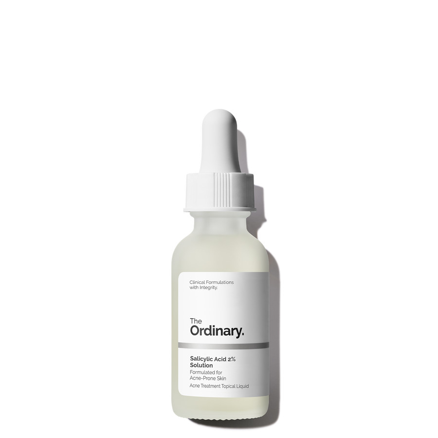 The Ordinary Salicylic Acid 2% Solution Water-Based Serum for textural irregularities | 30ml, evening use