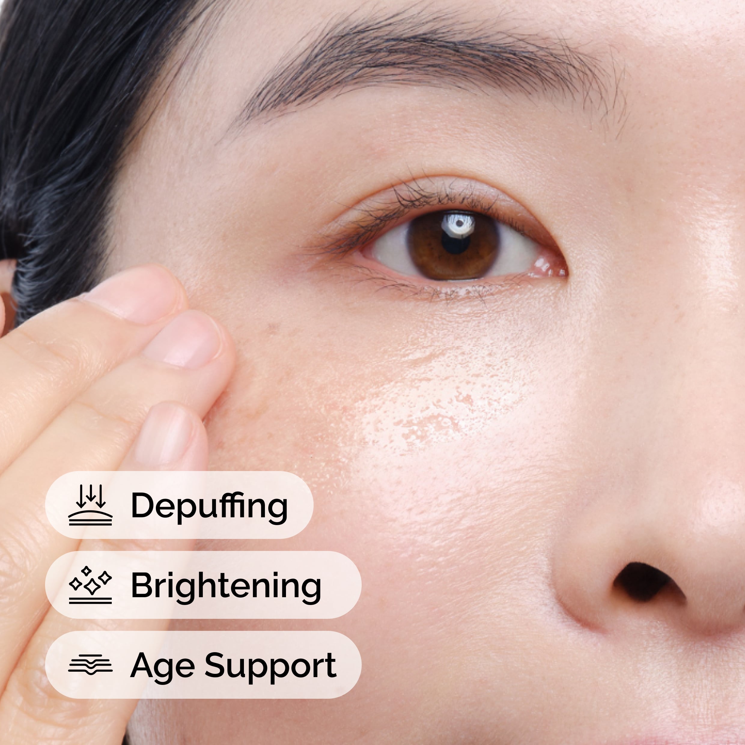 The Ordinary Multi-Peptide Eye Serum for puffiness | 15ml, morning & evening use