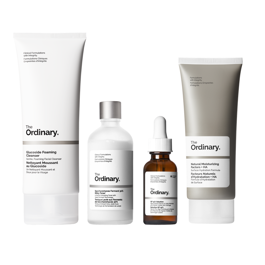 The Ordinary The Refine & Regenerate Collection Set for uneven skin tone