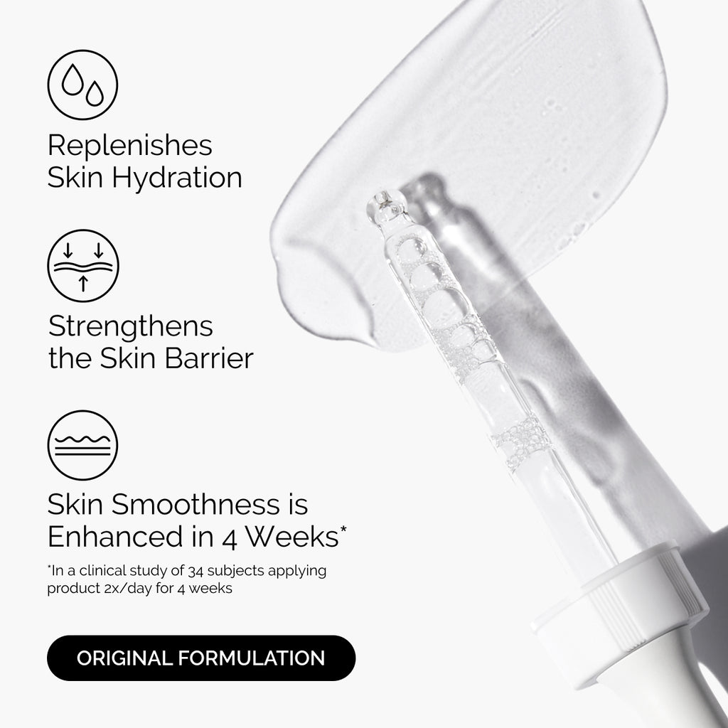 The Ordinary Hyaluronic Acid 2% + B5 (Original Formulation) Water-Based Serum for dehydration | 30ml, morning & evening 