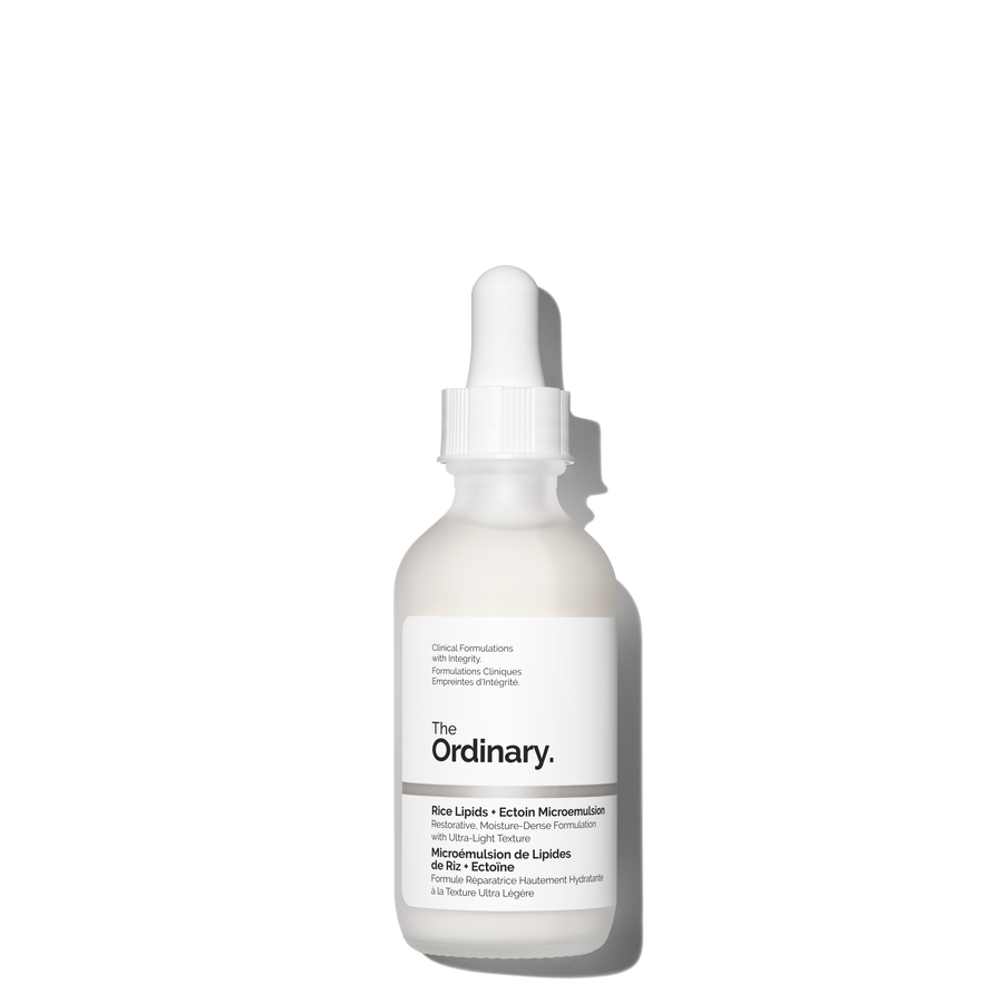The Ordinary Rice Lipids + Ectoin Microemulsion Moisturizer for look of redness | 60ml/120ml, morning & evening use
