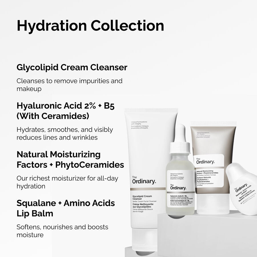 The Ordinary The Hydration Collection Set for dryness