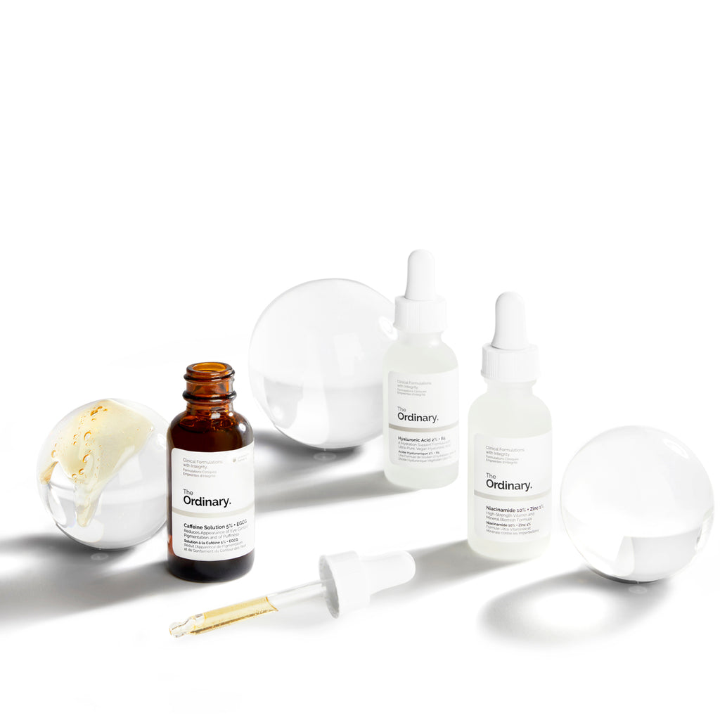 The Ordinary The Most-Loved Collection Set for textural irregularities