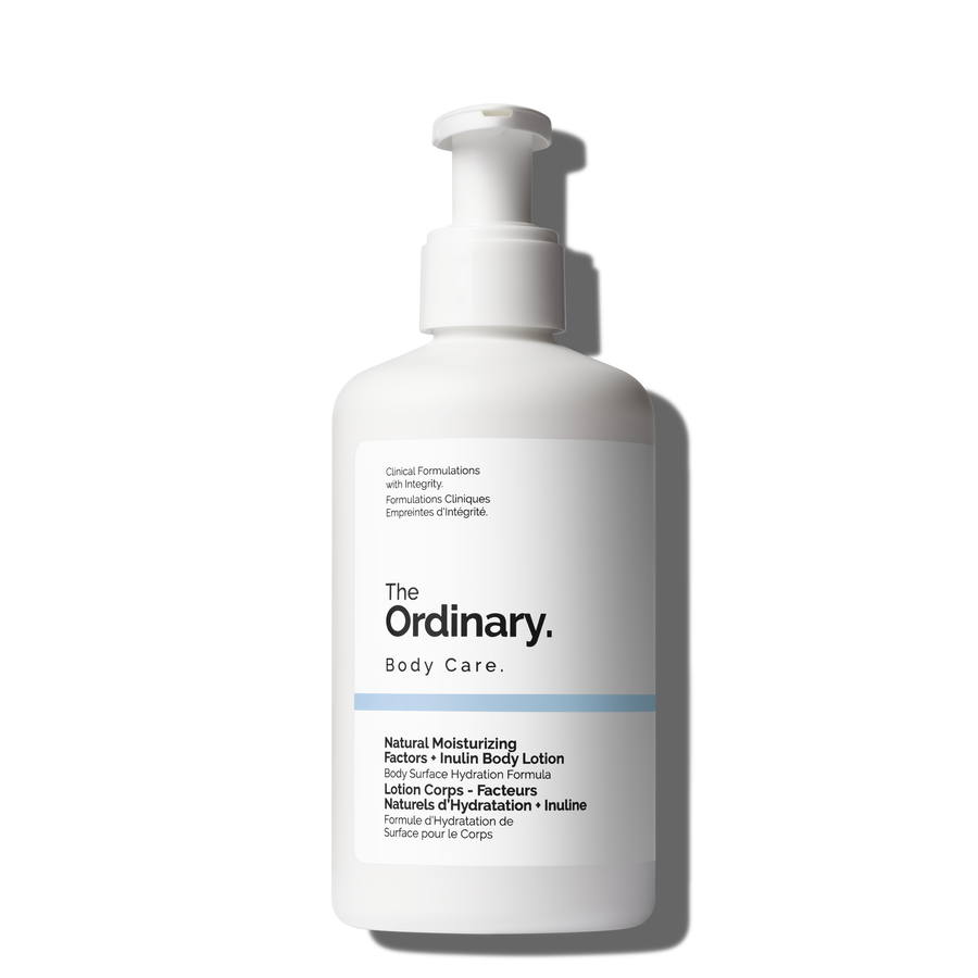 The Ordinary Natural Moisturizing Factors + Inulin Body Lotion Cream Moisturizer for dryness | 240ml, morning & evening 