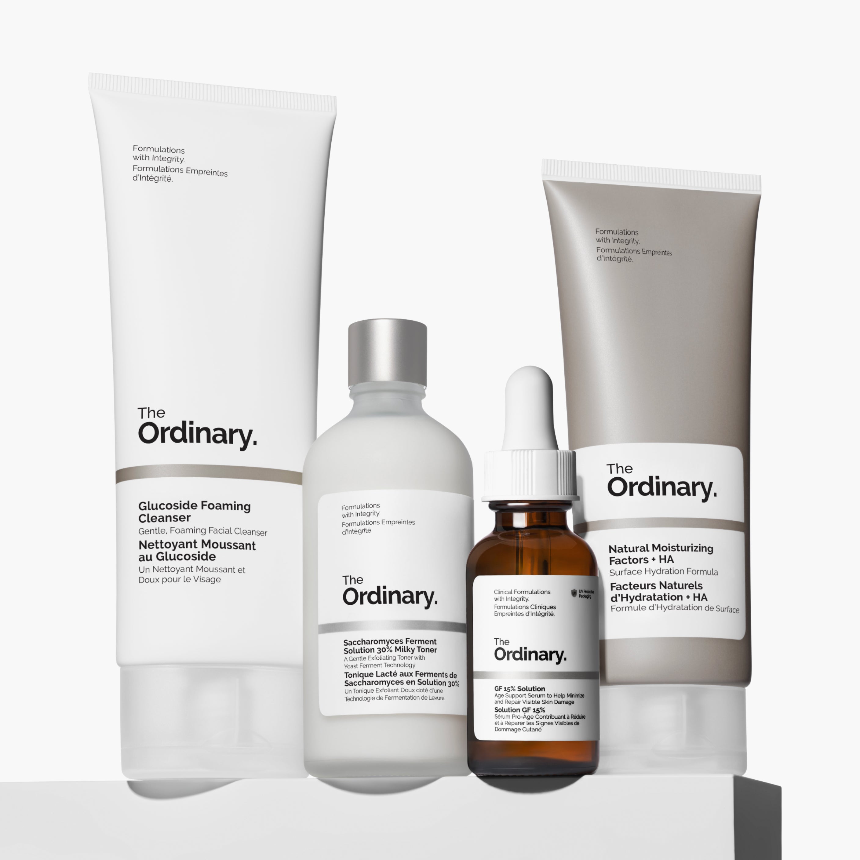 The Ordinary The Refine & Regenerate Collection Set for uneven skin tone