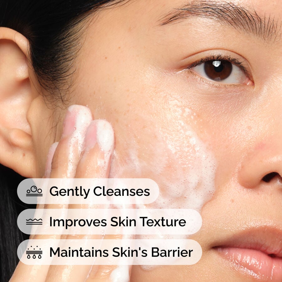 The Ordinary Glucoside Foaming Cleanser for cleansing | 150ml, morning & evening use
