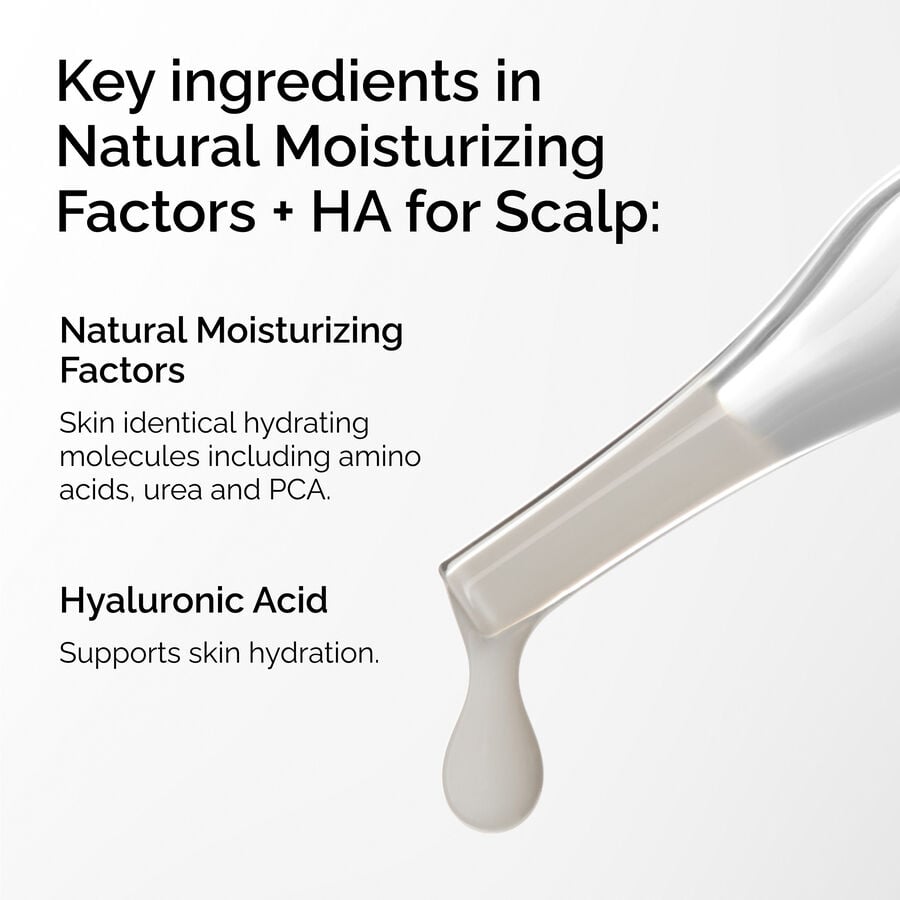 The Ordinary Natural Moisturizing Factors + HA for Scalp for all skin types | 60ml, evening use
