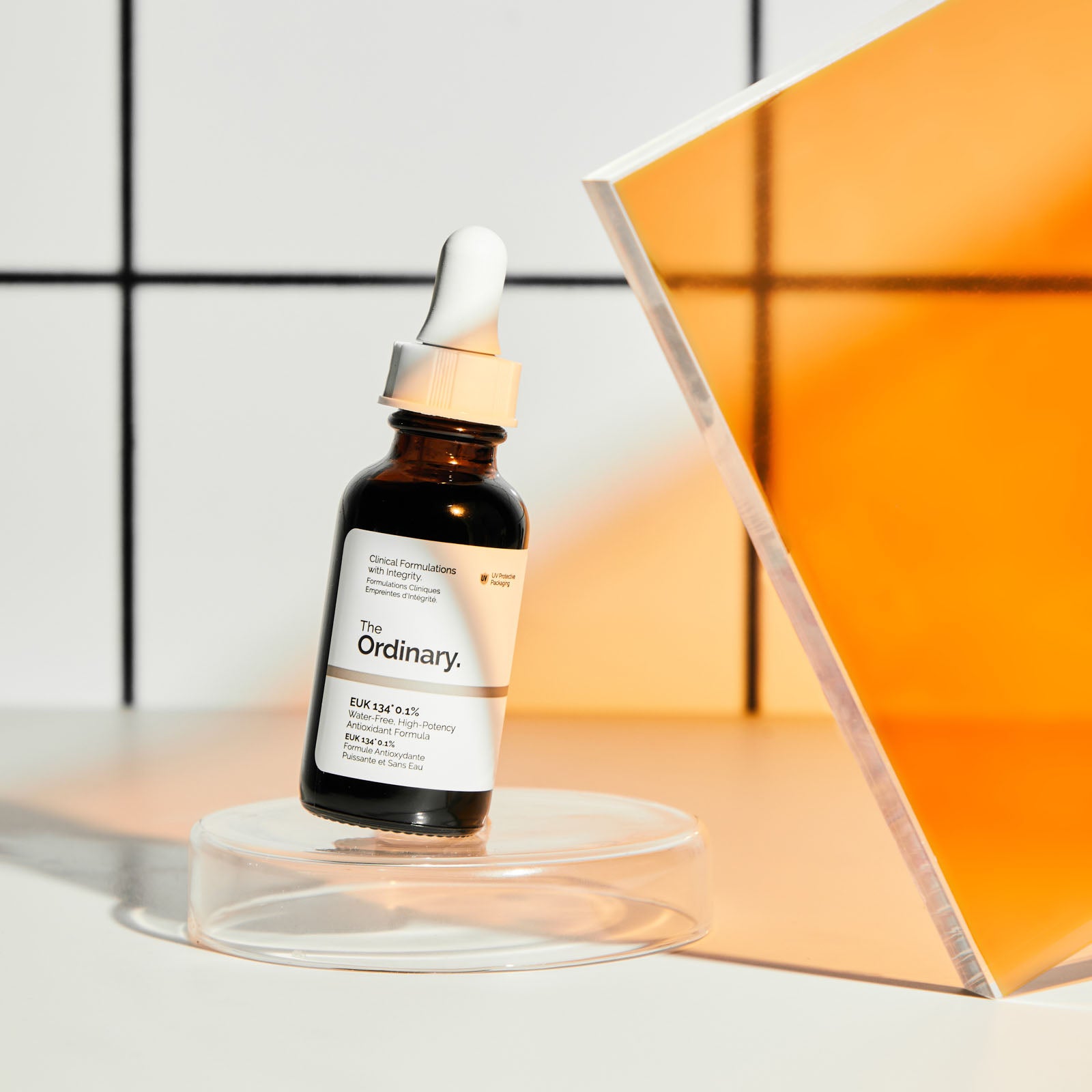 The Ordinary EUK 134 0.1% Anhydrous Serum for antioxidant support | 30ml, morning & evening use