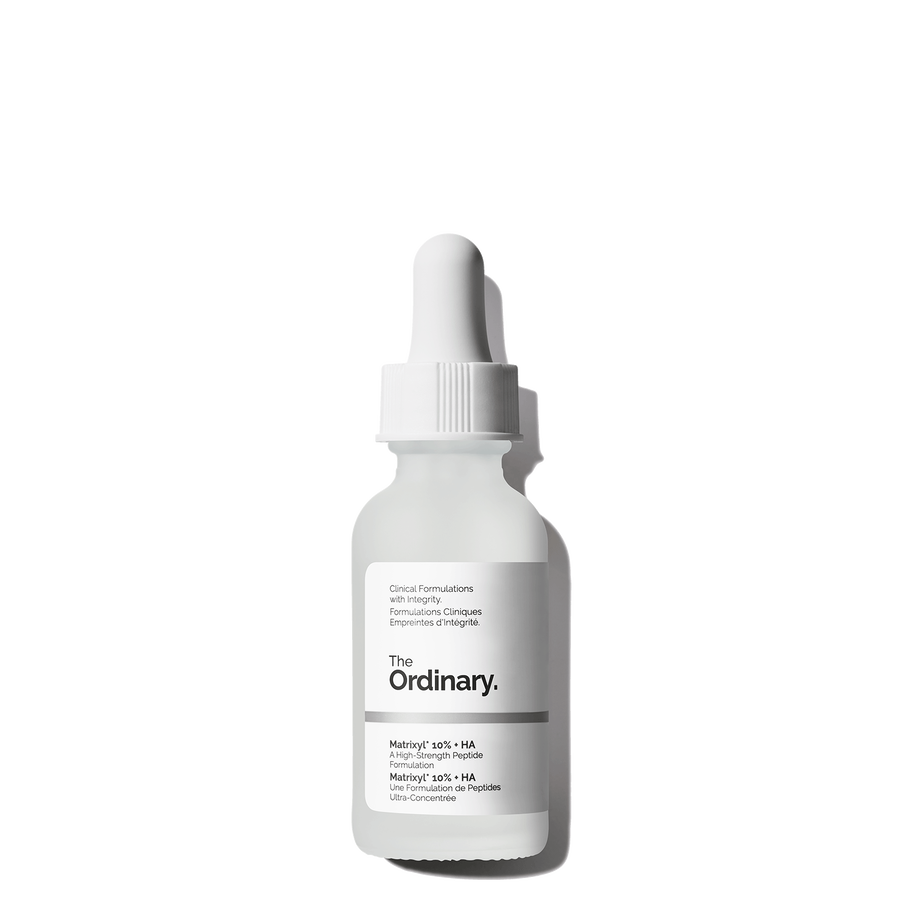 The Ordinary Matrixyl 10% + HA Water-Based Serum for signs of aging | 30ml, morning & evening use
