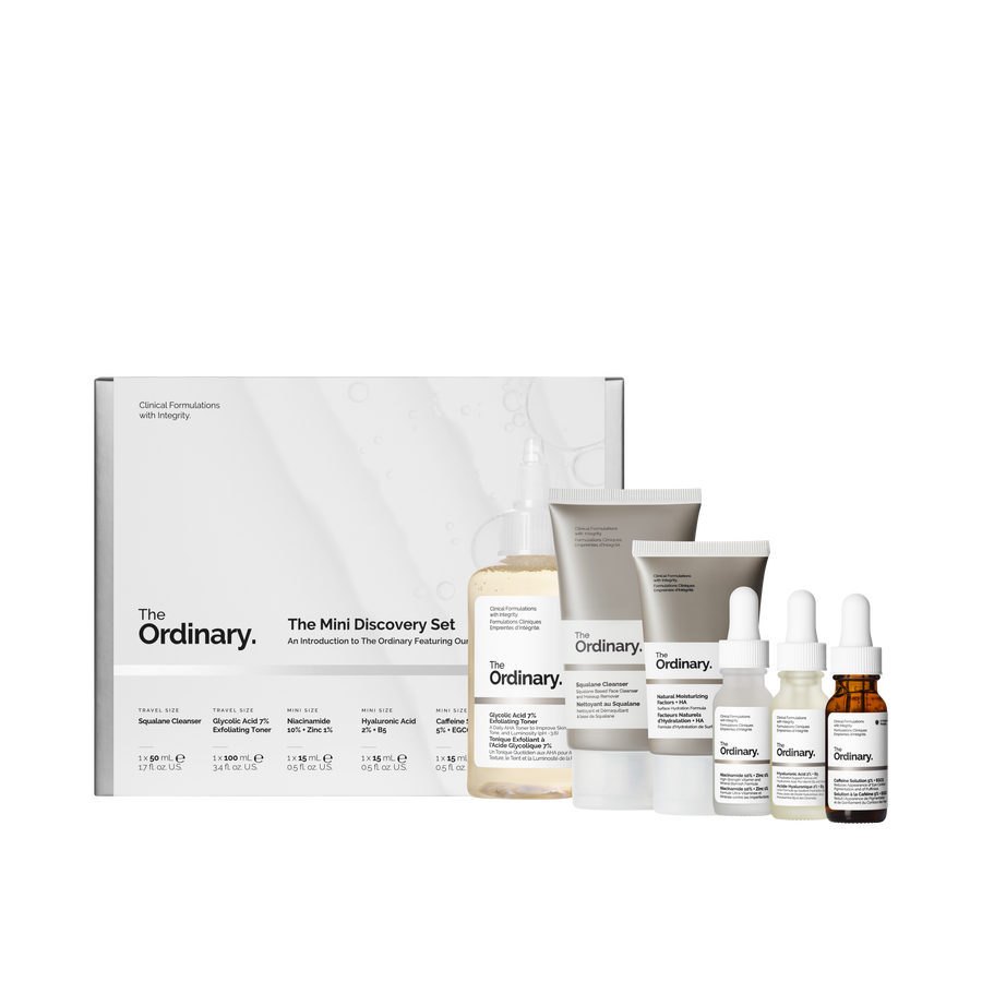 The Ordinary The Mini Discovery Set for all skin types | morning & evening use