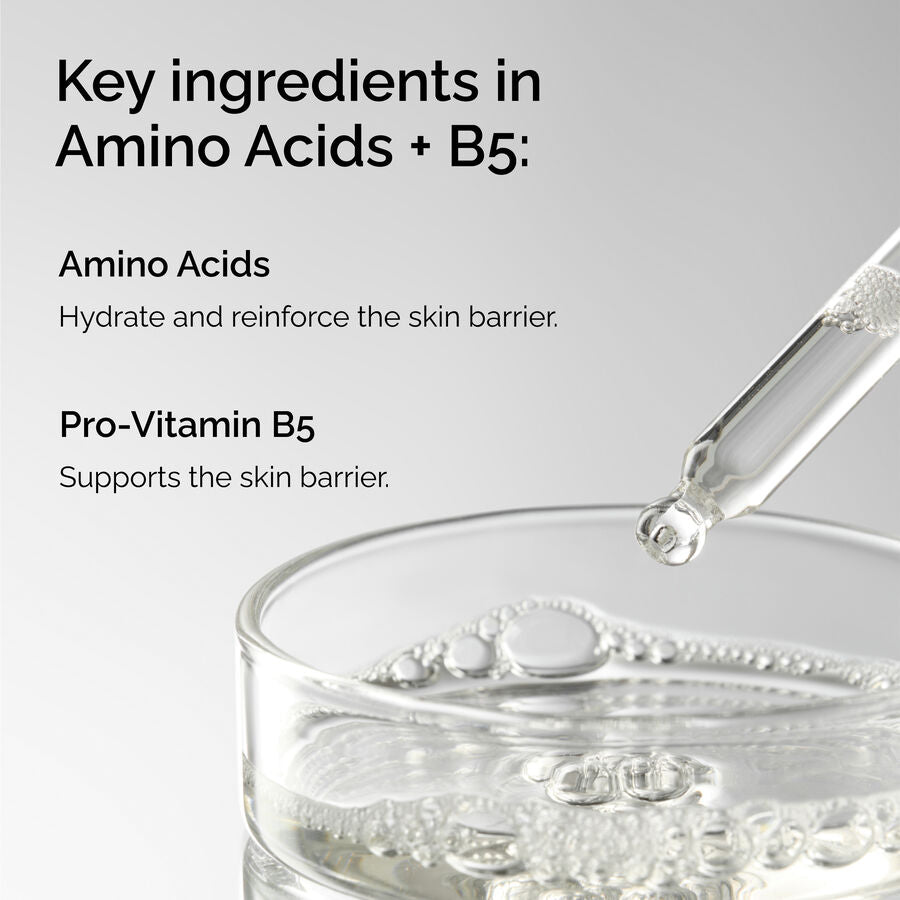 The Ordinary Amino Acids + B5 Water-Based Serum for dryness | 30ml, morning & evening use