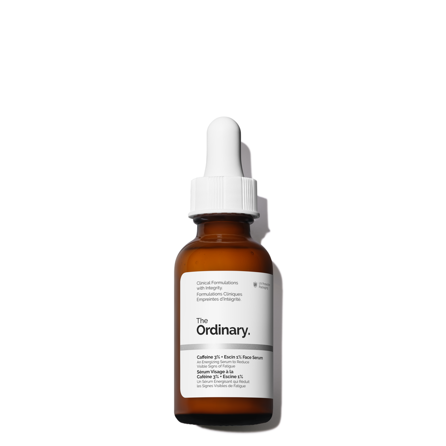 The Ordinary Caffeine 3% + Escin 1% Face Serum for advanced signs of aging | 30ml, morning & evening use