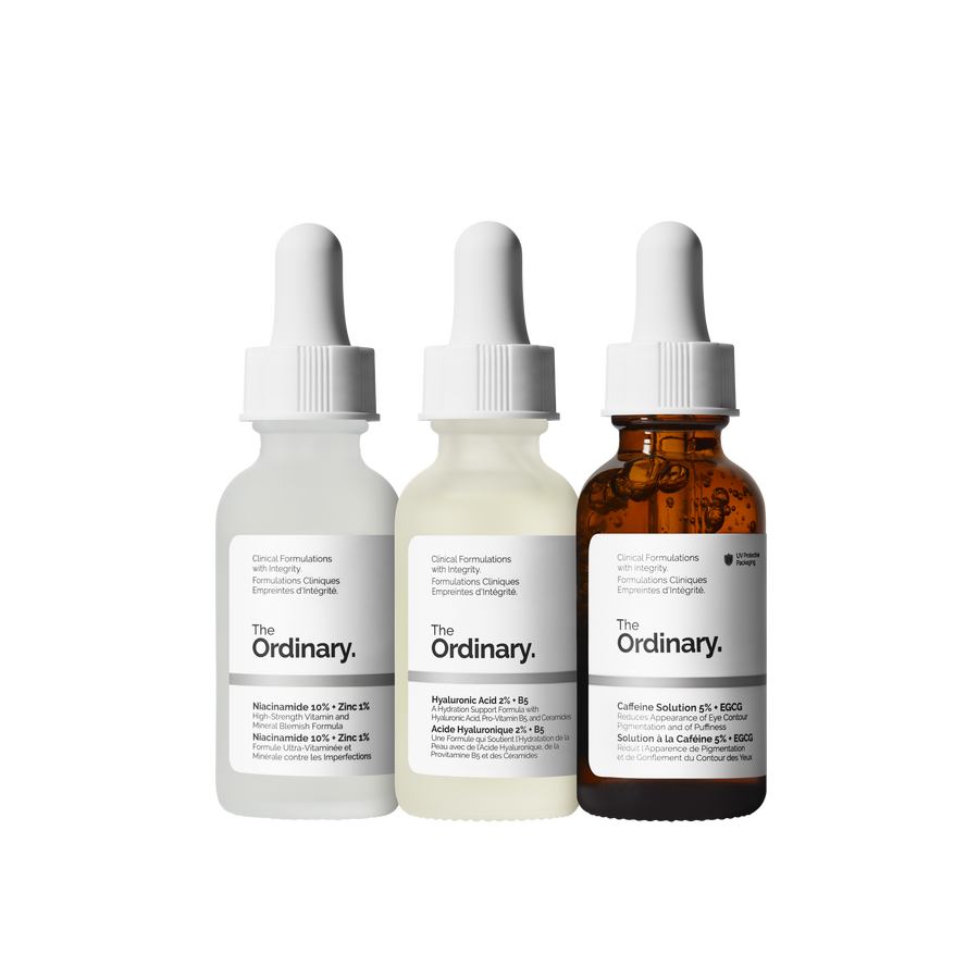 The Ordinary The Most-Loved Collection Set for textural irregularities